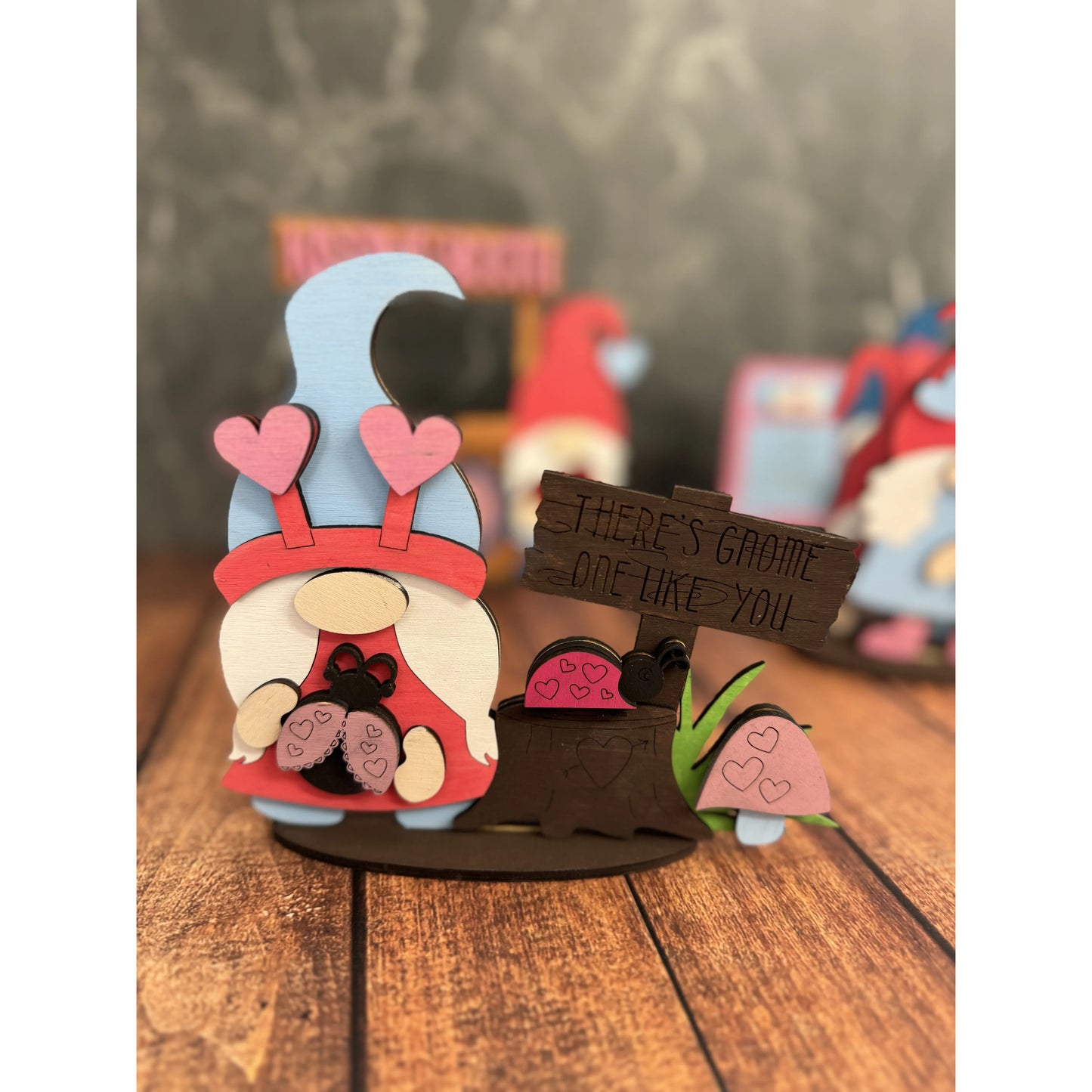 Valentine Gnomes Shelf Sitter Shelf Sitter
