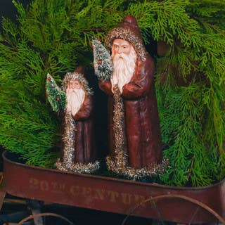 14" Vintage Red Belsnickle - Nifty Decor & More