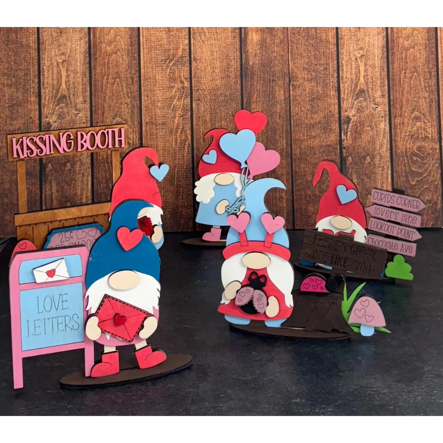 Valentine Gnomes Shelf Sitter Shelf Sitter