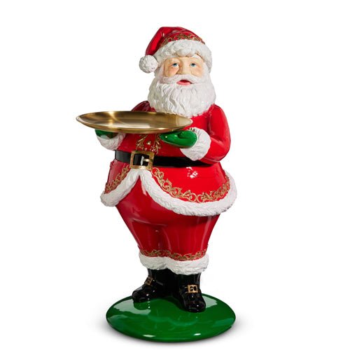 24.25" Santa Butler Christmas Serveware