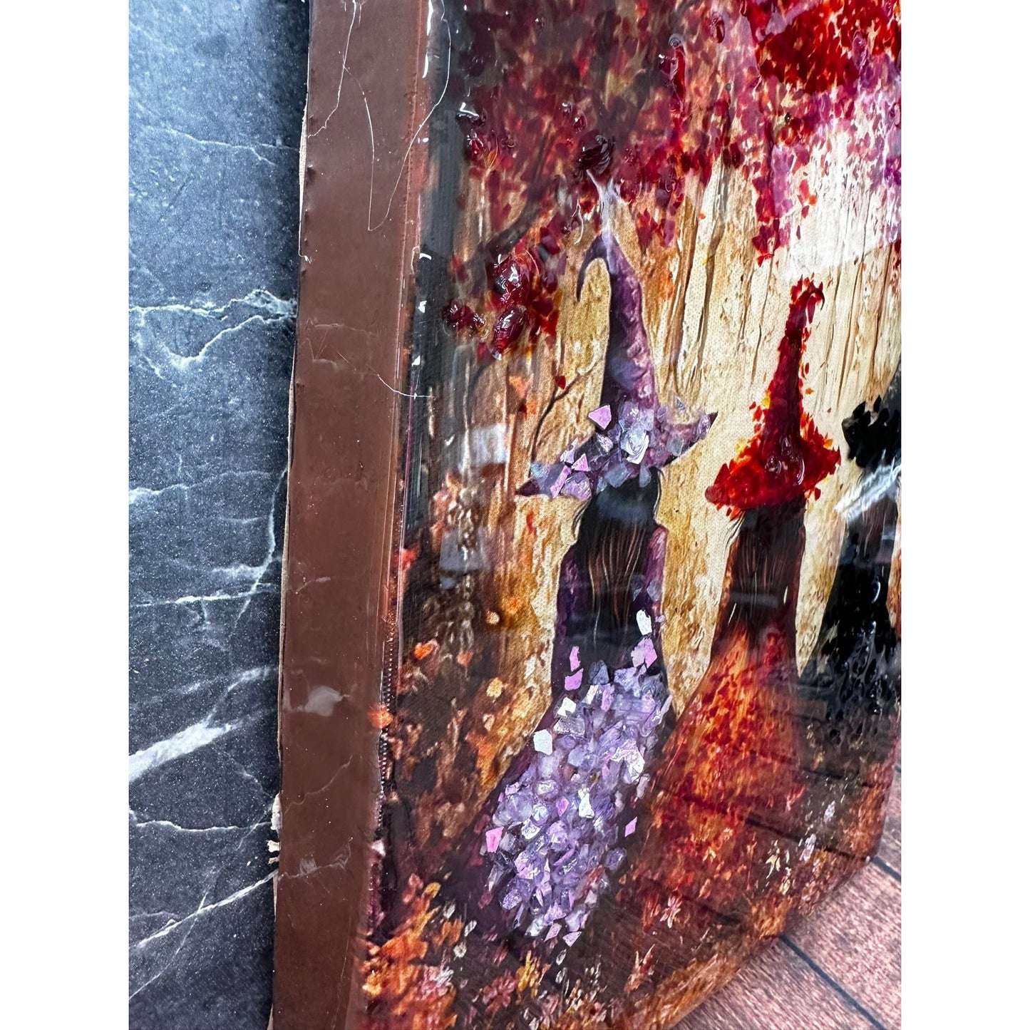 3 Witches Resin Frame - Design 1 Resin