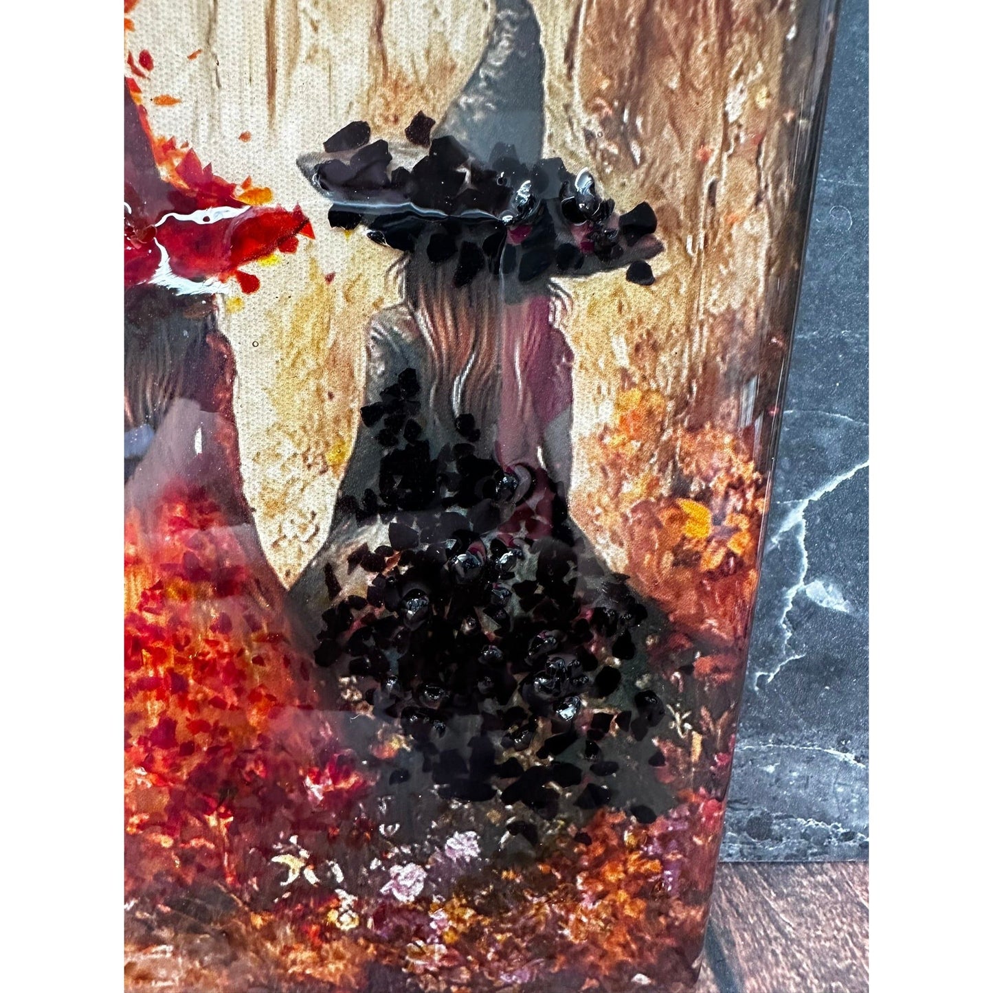 3 Witches Resin Frame - Design 1 Resin