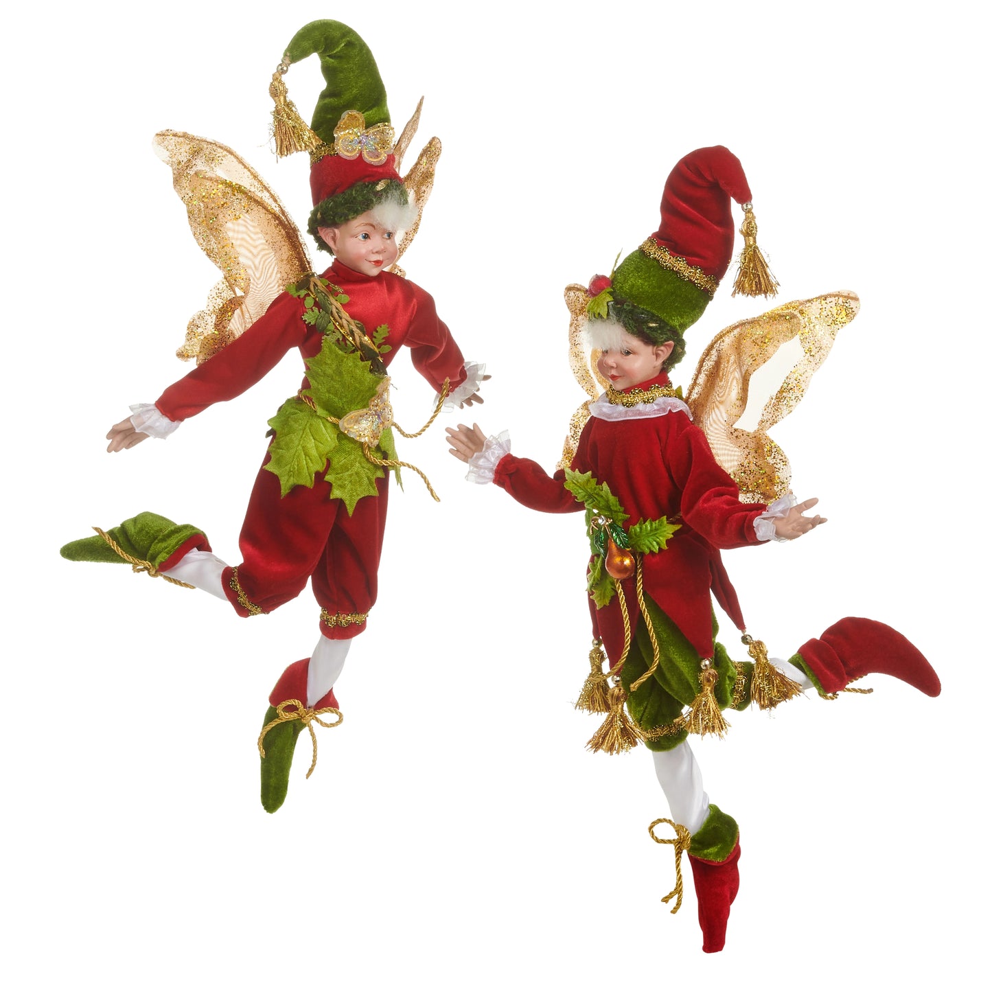 20" Enchanted Forest Fairy Posable Elf Ornament