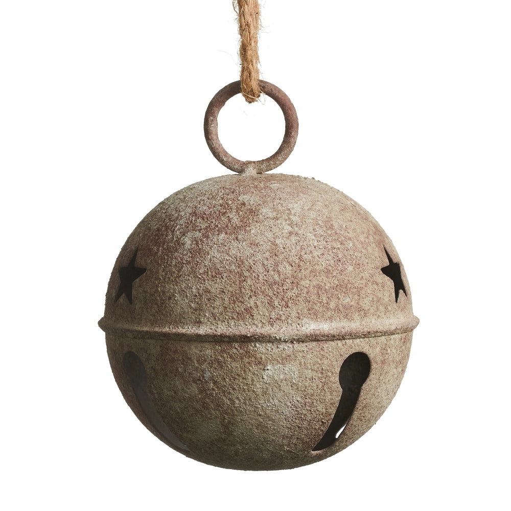 5" Rustic Jingle Bell Ornament
