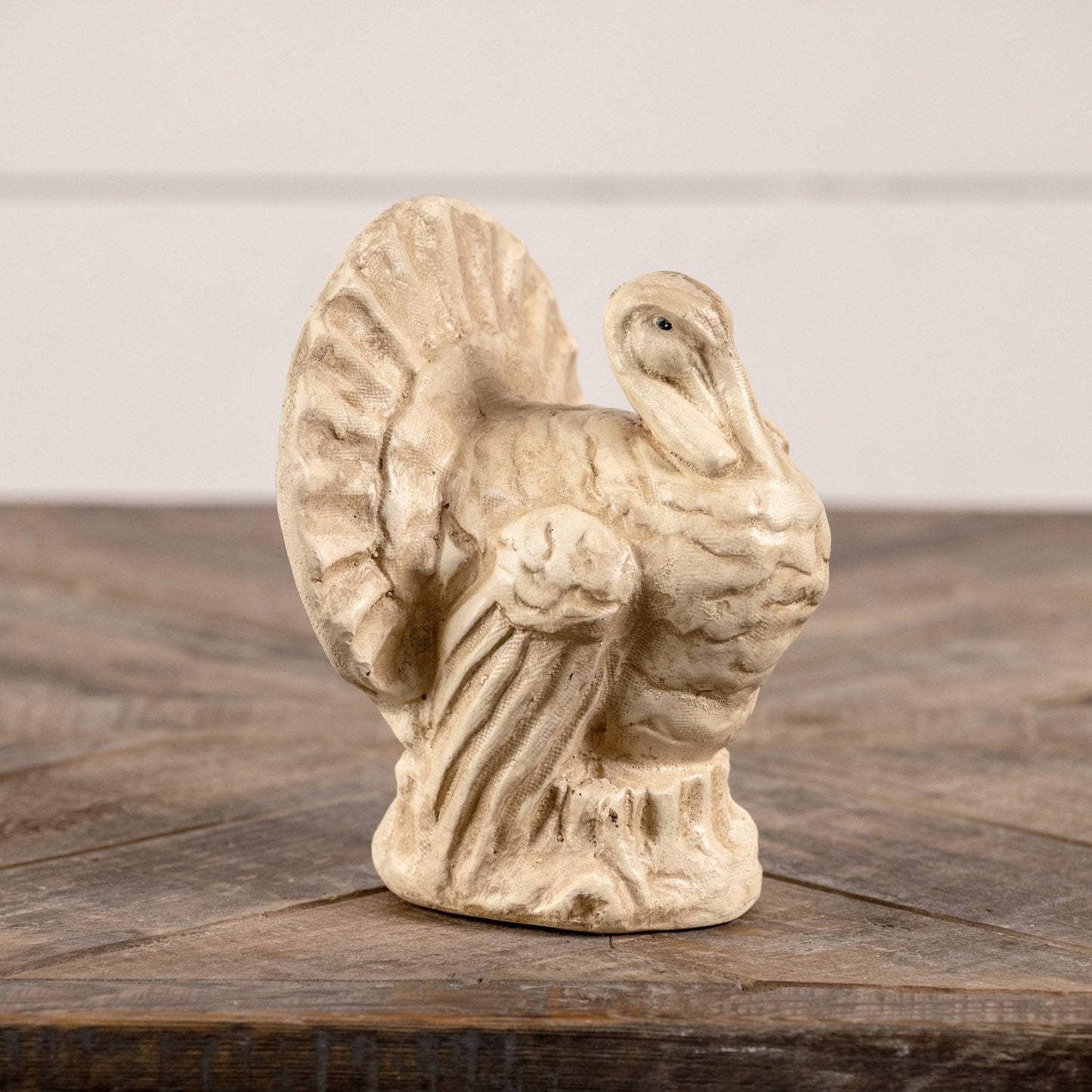 6" Antique White Turkey - Nifty Decor & More