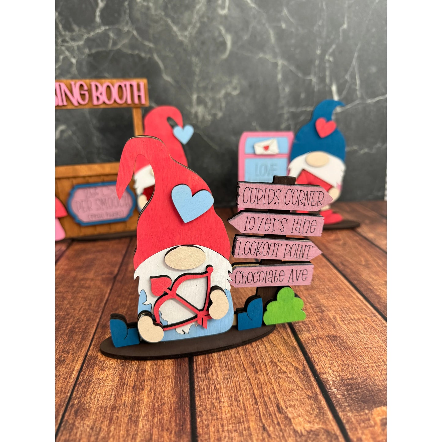 Valentine Gnomes Shelf Sitter Shelf Sitter