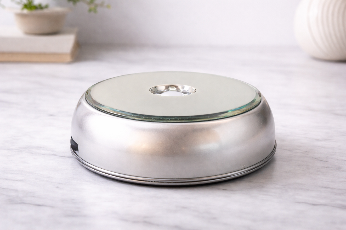 Rotating LED Light Base with USB Cable – For Engraved Crystal Display Subsurface Crystal Keepsake