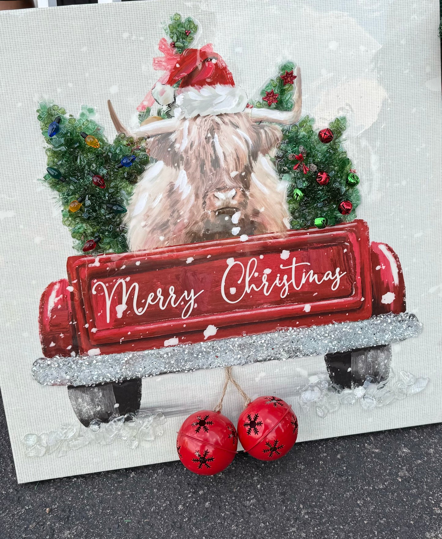 Highland Christmas Truck