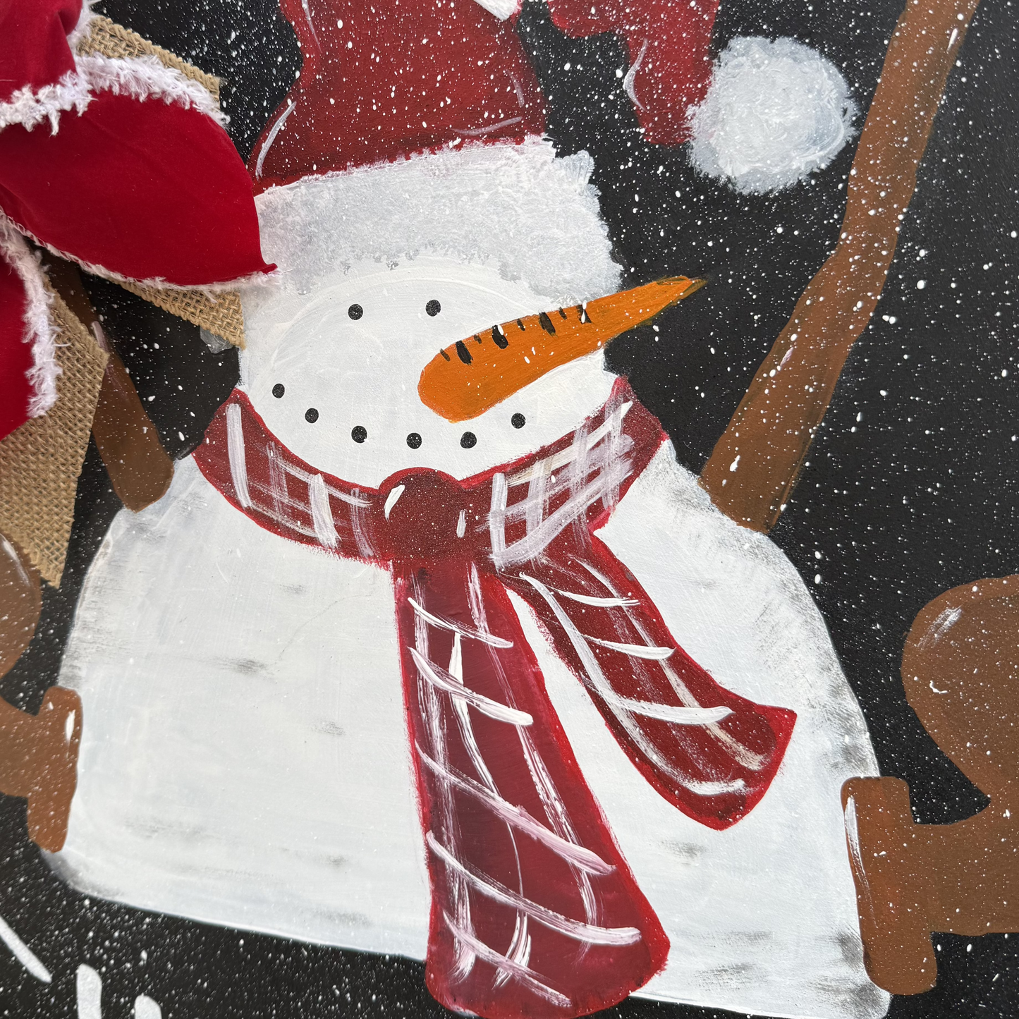 Snowman Welcome Hanger