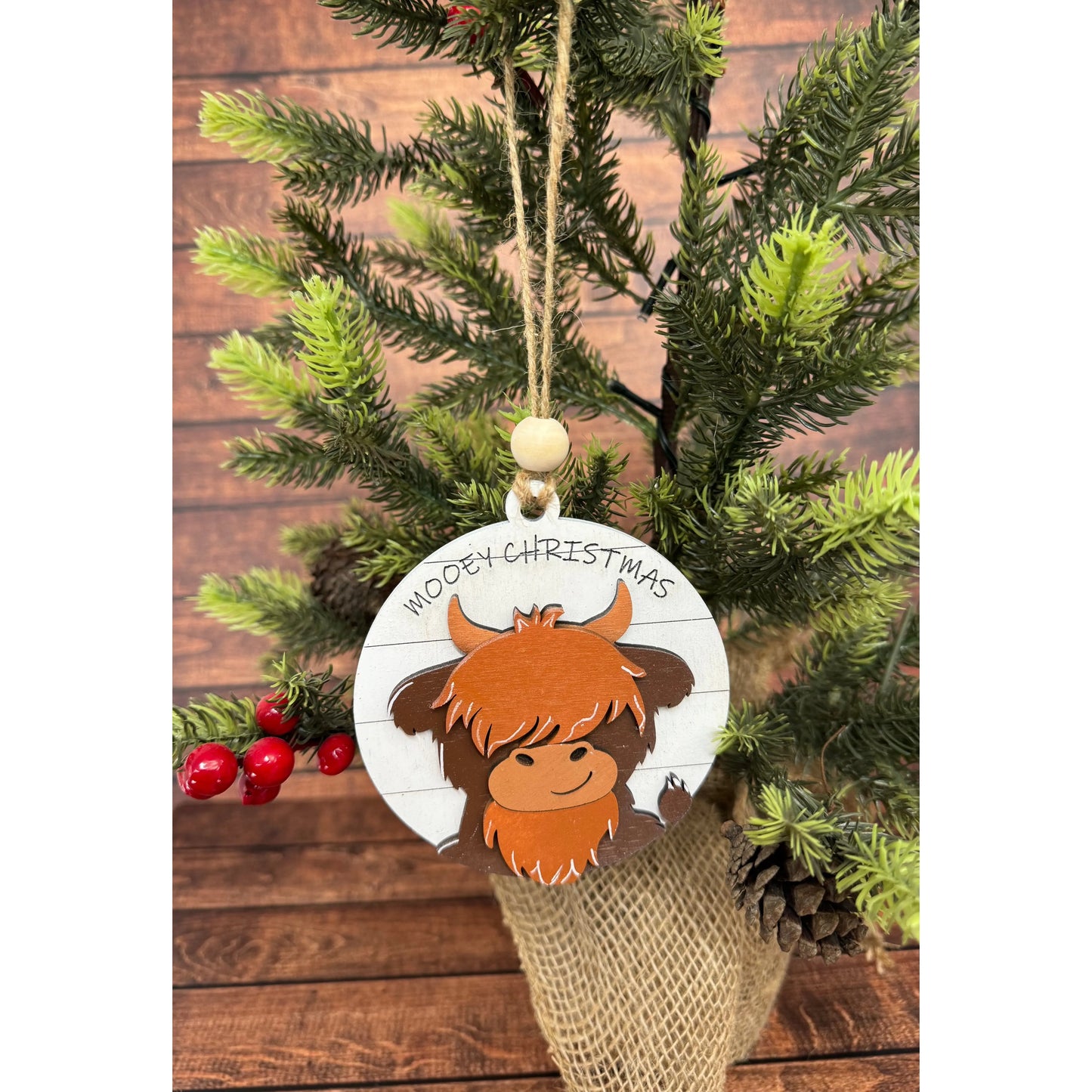 Mooey Christmas Ornaments Christmas Ornament
