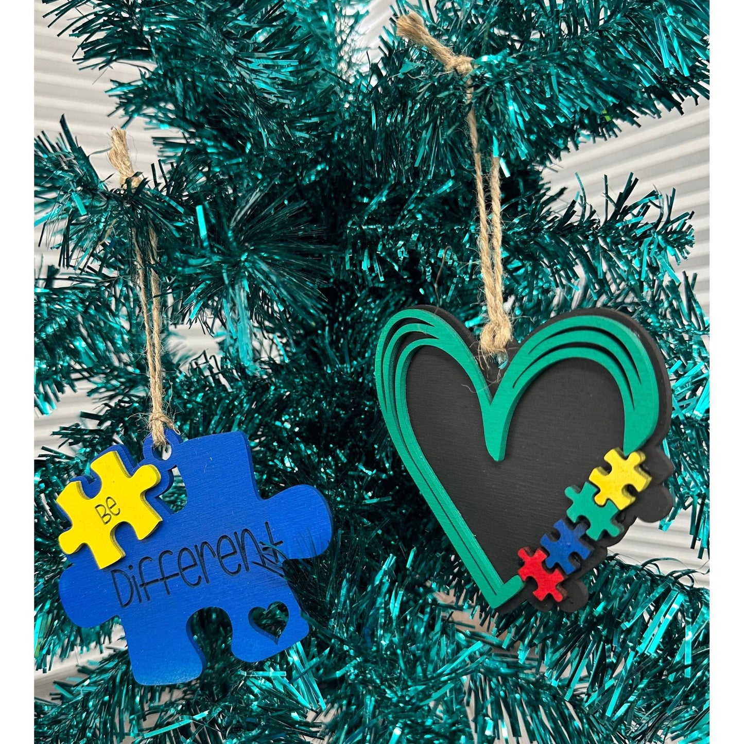 Autism Awareness Ornaments - Nifty Decor & More