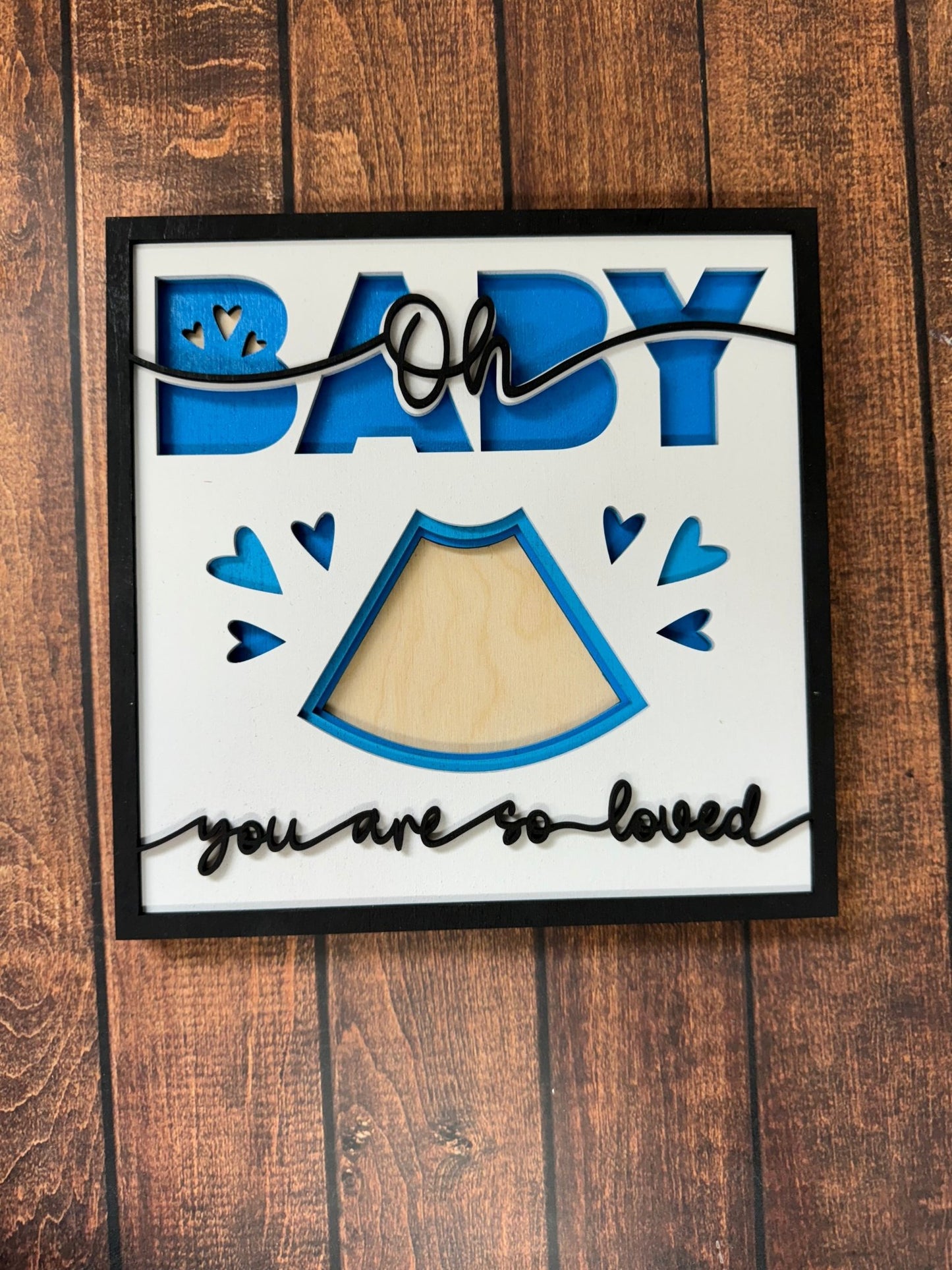 Baby Shadow Box