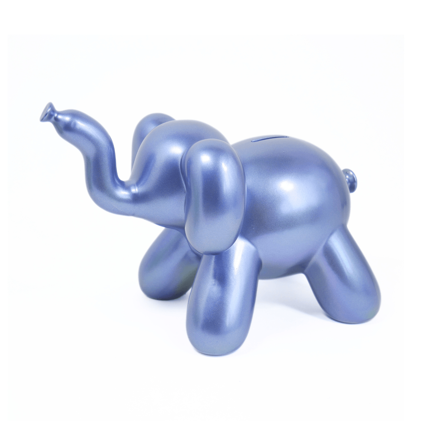 Balloon Animal Money Banks, Unique Whimsical Coin Storage for Children’s Savings, Perfect Birthday Gift balloon animal bank Pearl Blue Elephant
