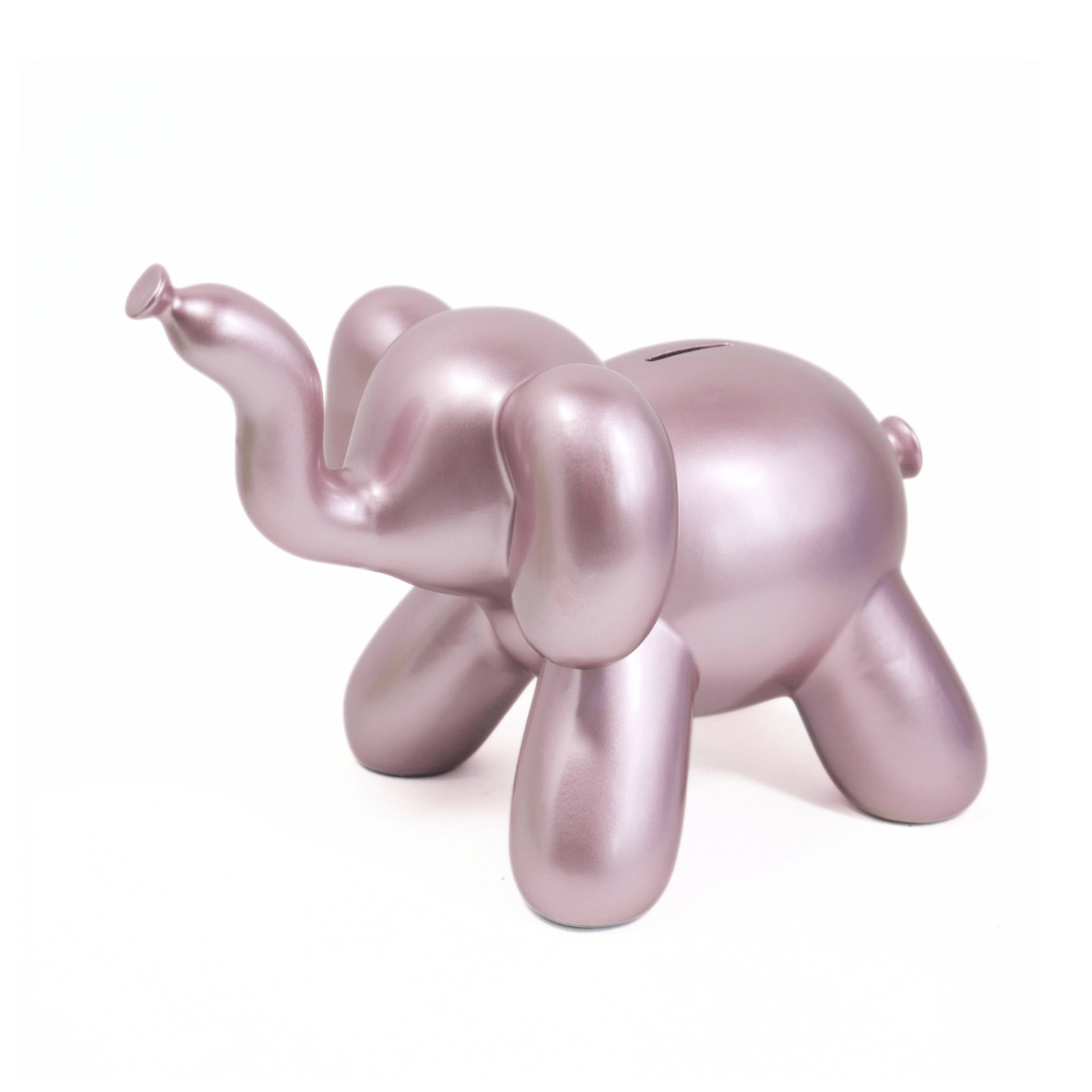 Balloon Animal Money Banks, Unique Whimsical Coin Storage for Children’s Savings, Perfect Birthday Gift balloon animal bank Pearl Pink Elephant