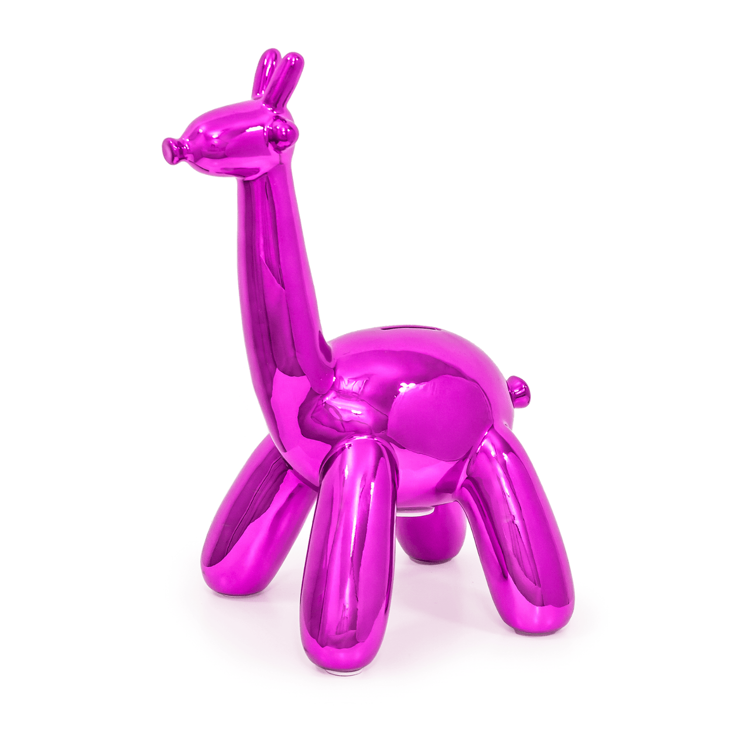 Balloon Animal Money Banks, Unique Whimsical Coin Storage for Children’s Savings, Perfect Birthday Gift balloon animal bank Pink Giraffe