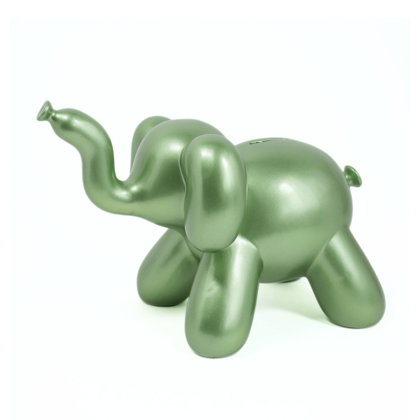 Balloon Animal Money Banks, Unique Whimsical Coin Storage for Children’s Savings, Perfect Birthday Gift balloon animal bank Pearl Green Elephant