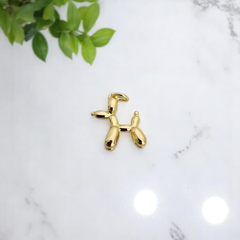 Balloon Dog Charm, Cute Playful Add - On for Bracelet or Necklace, Perfect Gift for Dog Lovers & Trendsetters - Nifty Decor & More