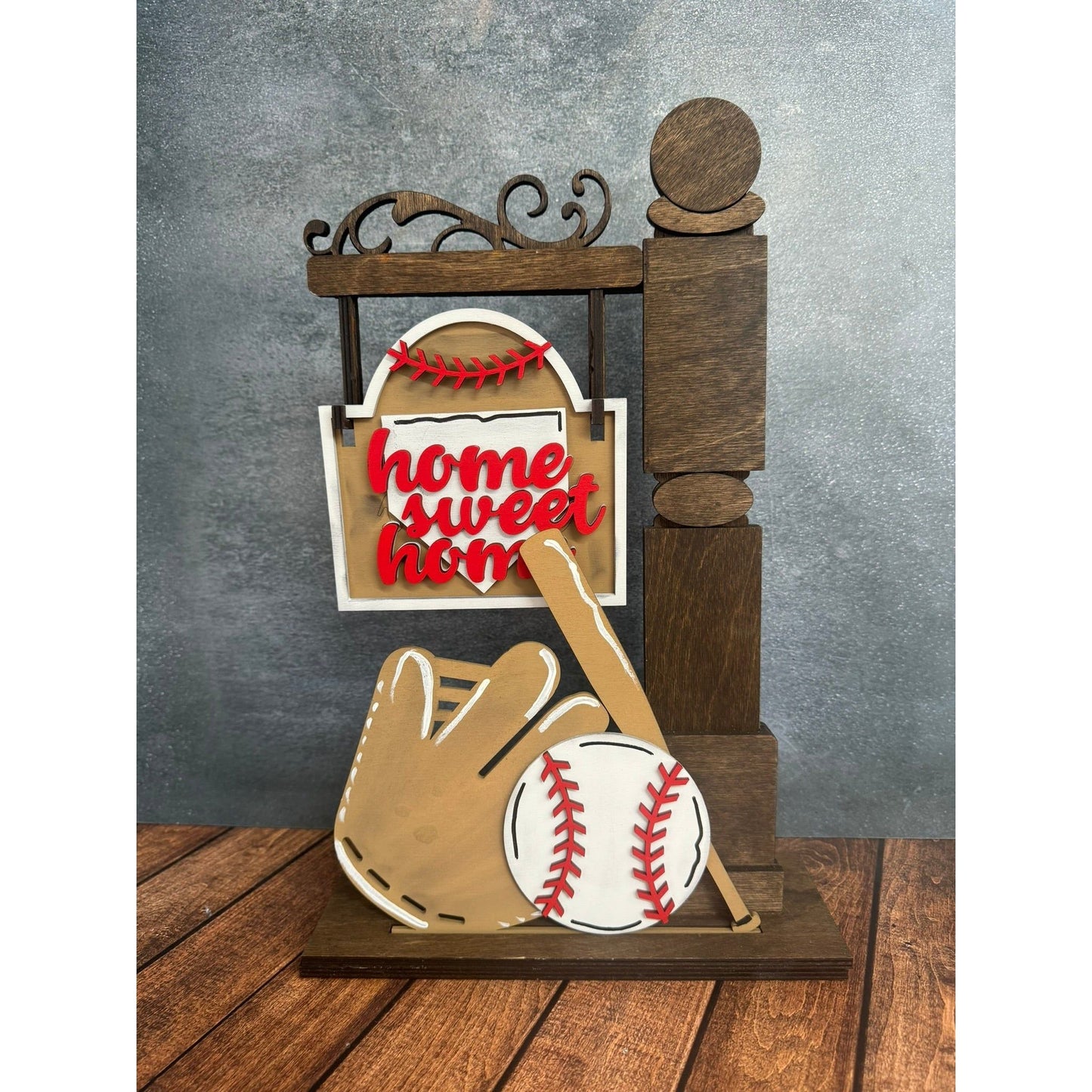 Baseball Mini Post Interchangeable Add On with Mini-Post