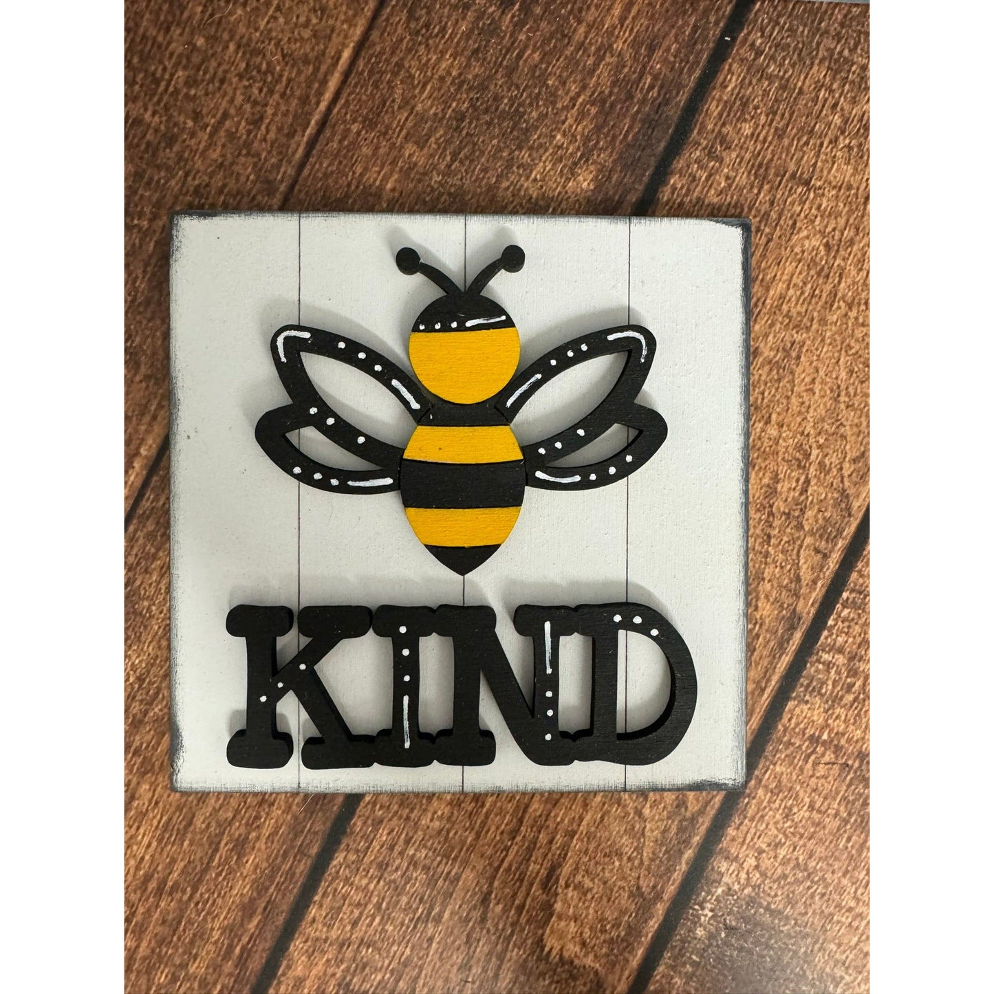 Bee Kind Leaning Sandwich Board Tiles Interchangeable Leaning Sandwich Boards Kind