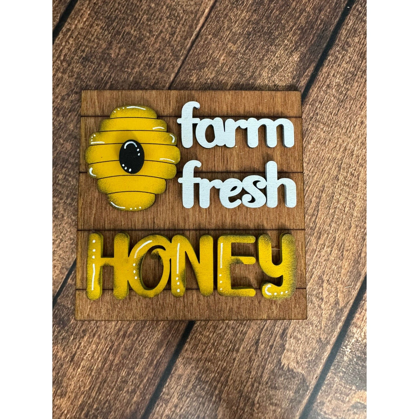Bee Kind Leaning Sandwich Board Tiles Interchangeable Leaning Sandwich Boards Farm Honey