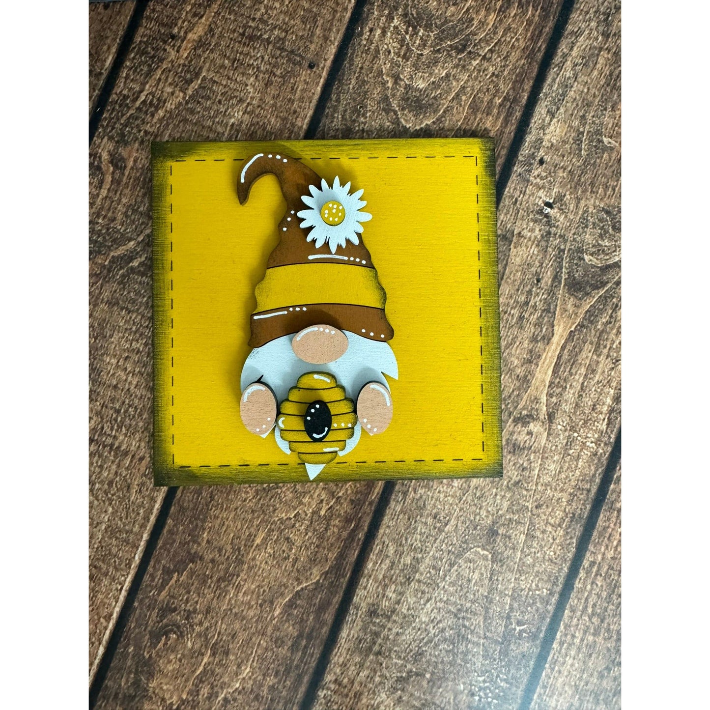 Bee Kind Leaning Sandwich Board Tiles Interchangeable Leaning Sandwich Boards Gnome