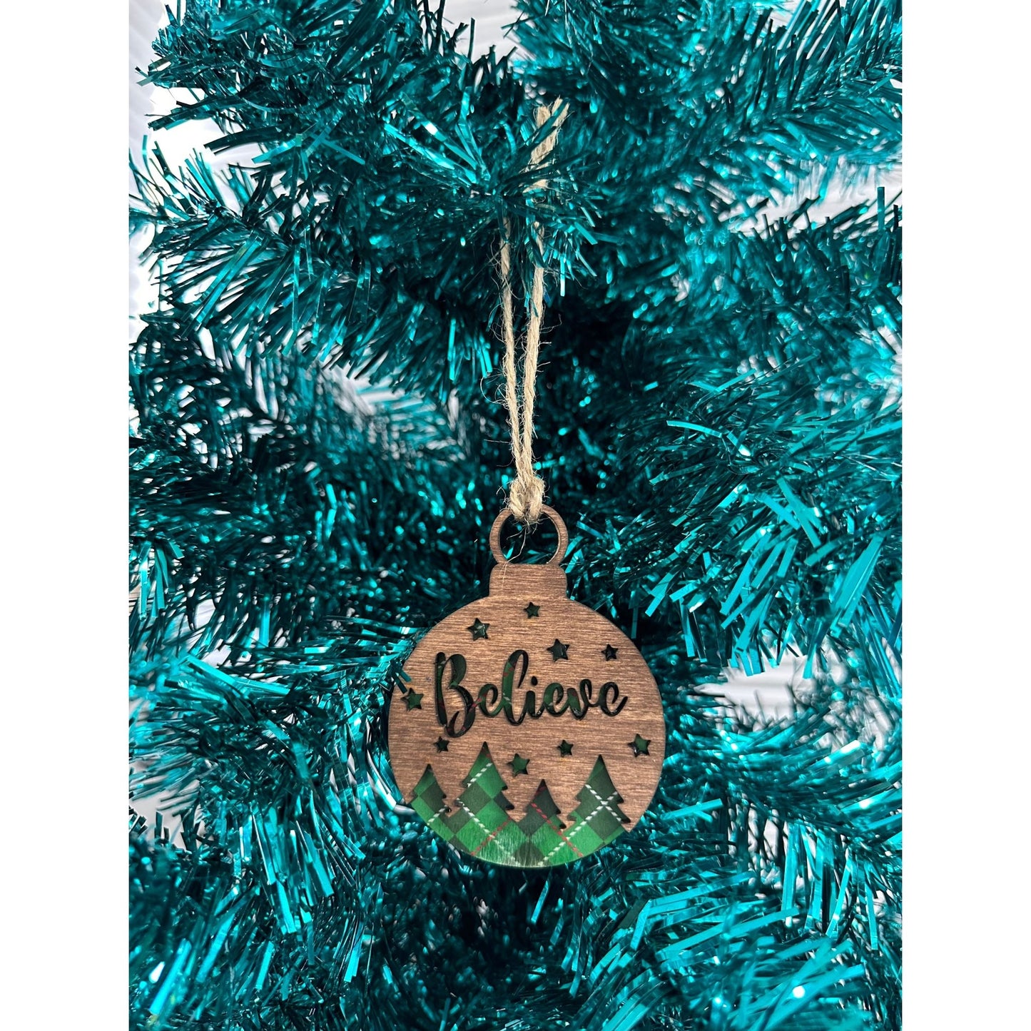 Believe Assorted Ornaments - Nifty Decor & More