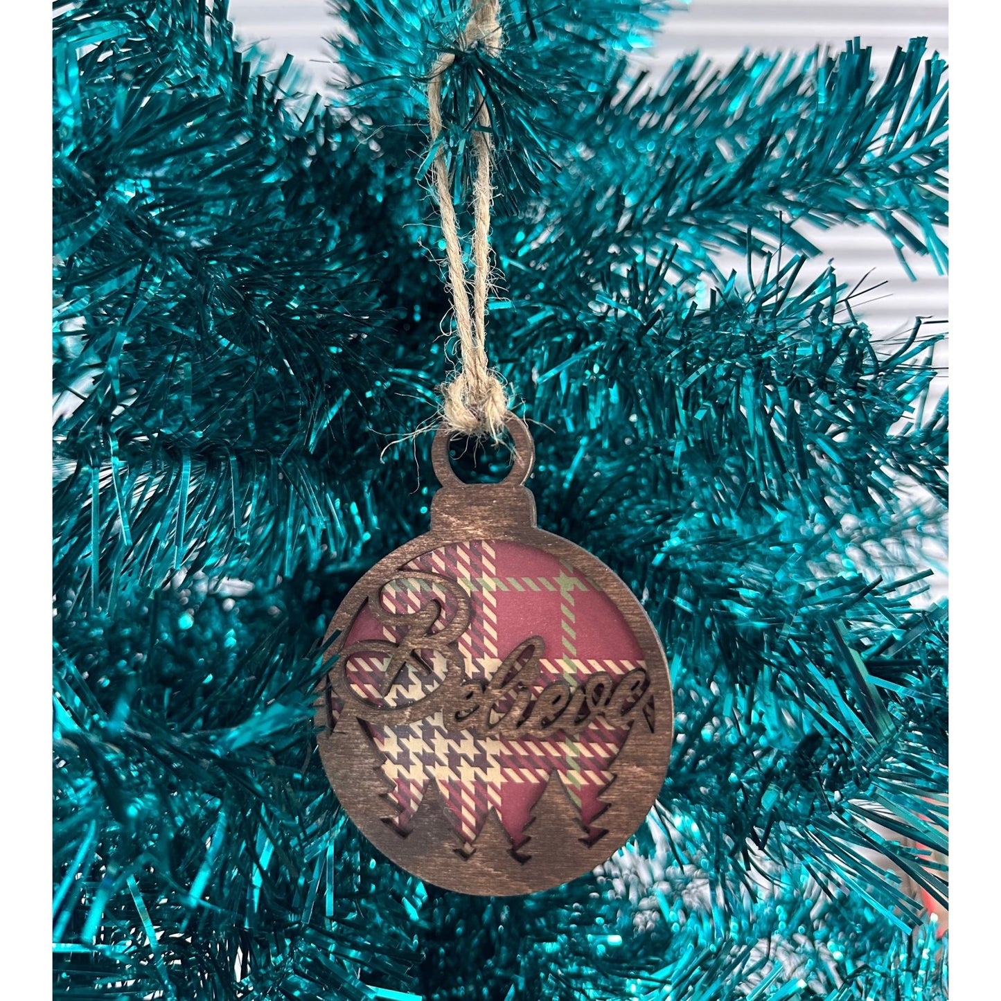 Believe Assorted Ornaments - Nifty Decor & More
