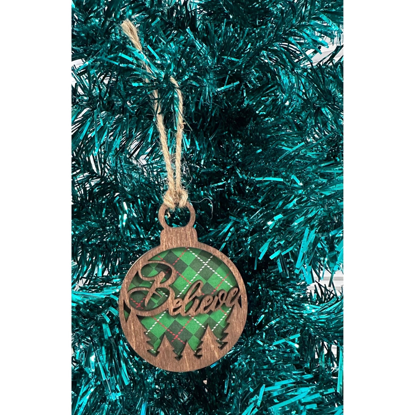 Believe Assorted Ornaments - Nifty Decor & More