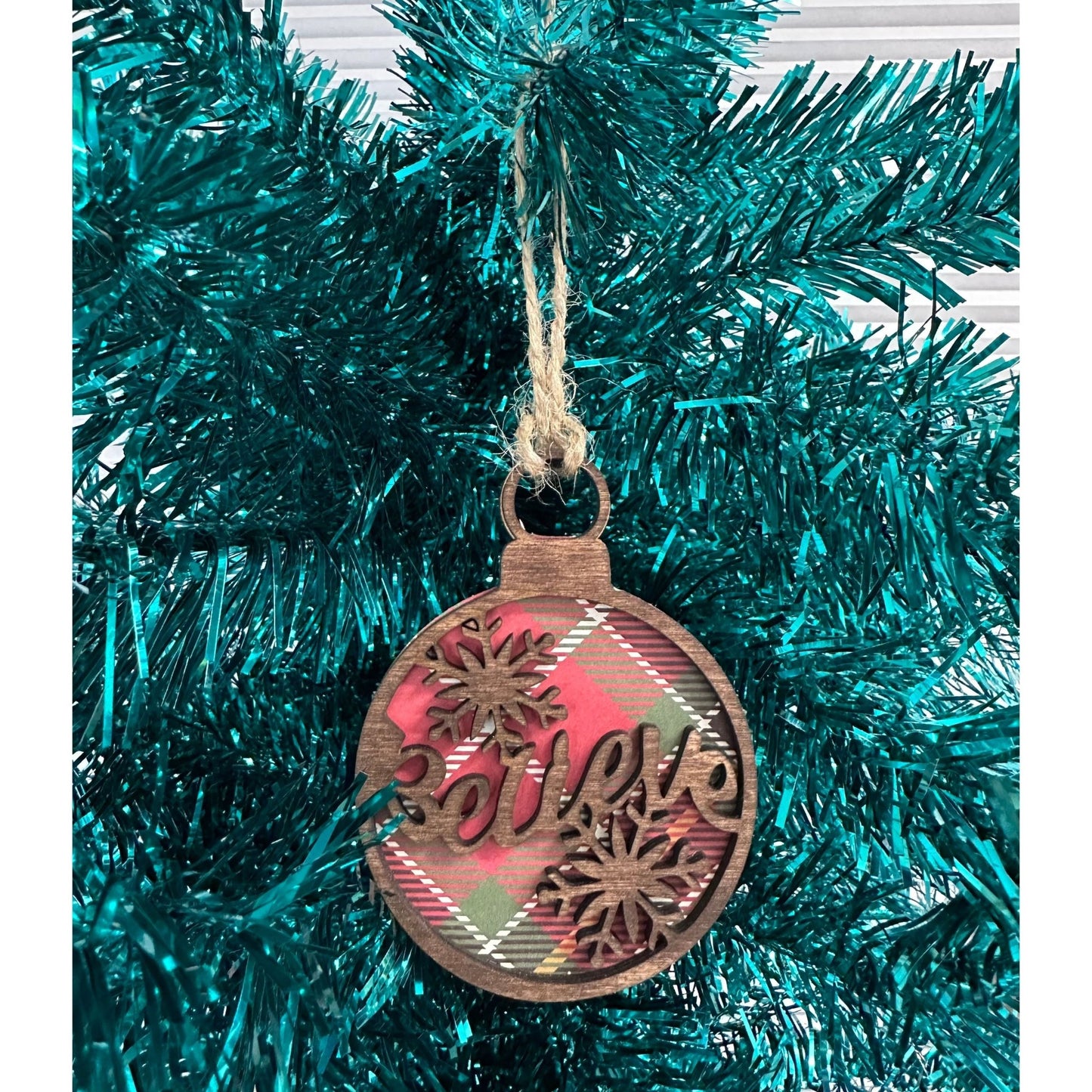 Believe Assorted Ornaments - Nifty Decor & More