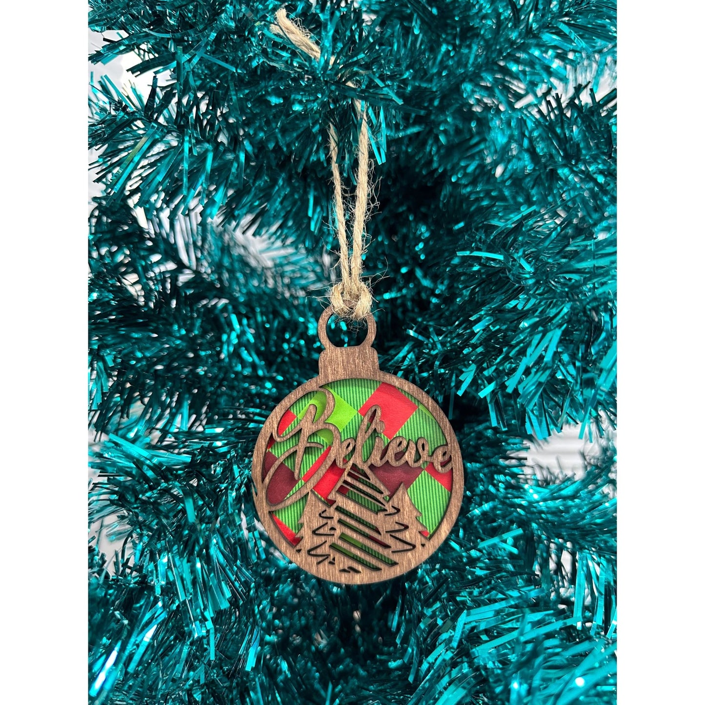Believe Assorted Ornaments - Nifty Decor & More