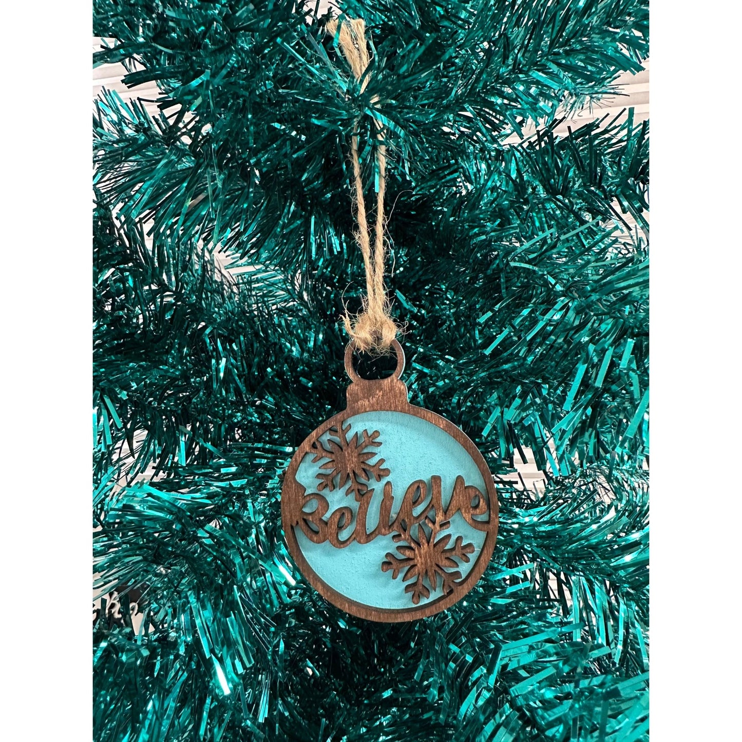 Believe Assorted Ornaments - Nifty Decor & More