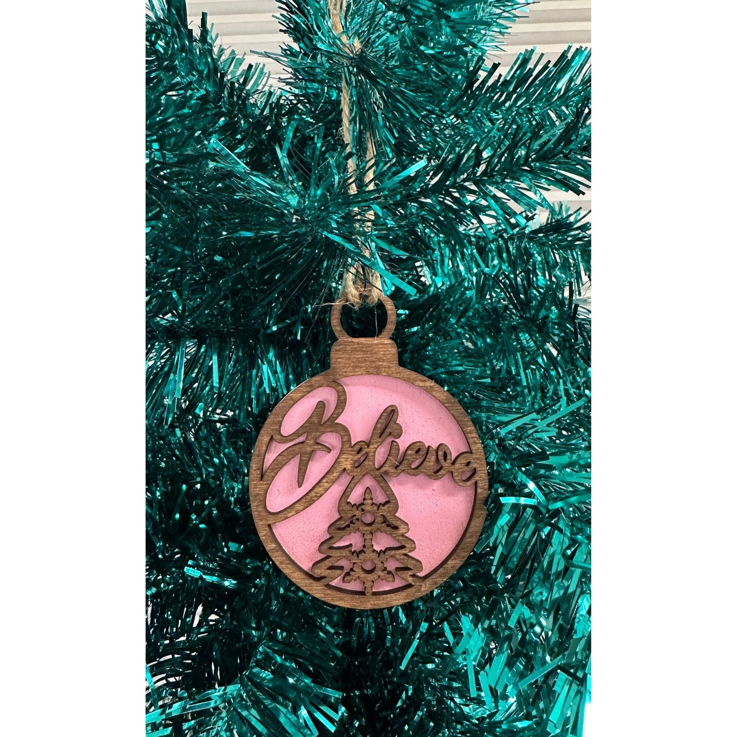 Believe Assorted Ornaments - Nifty Decor & More