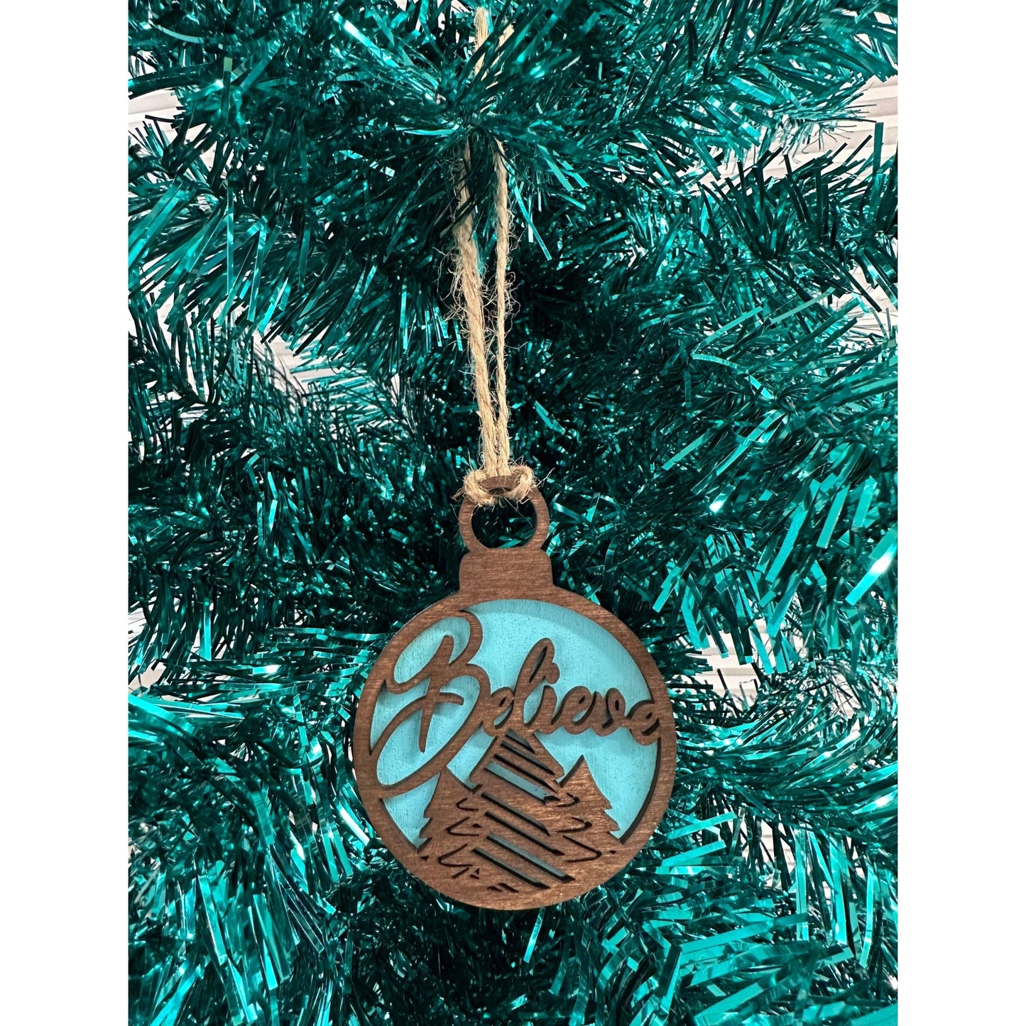 Believe Assorted Ornaments - Nifty Decor & More