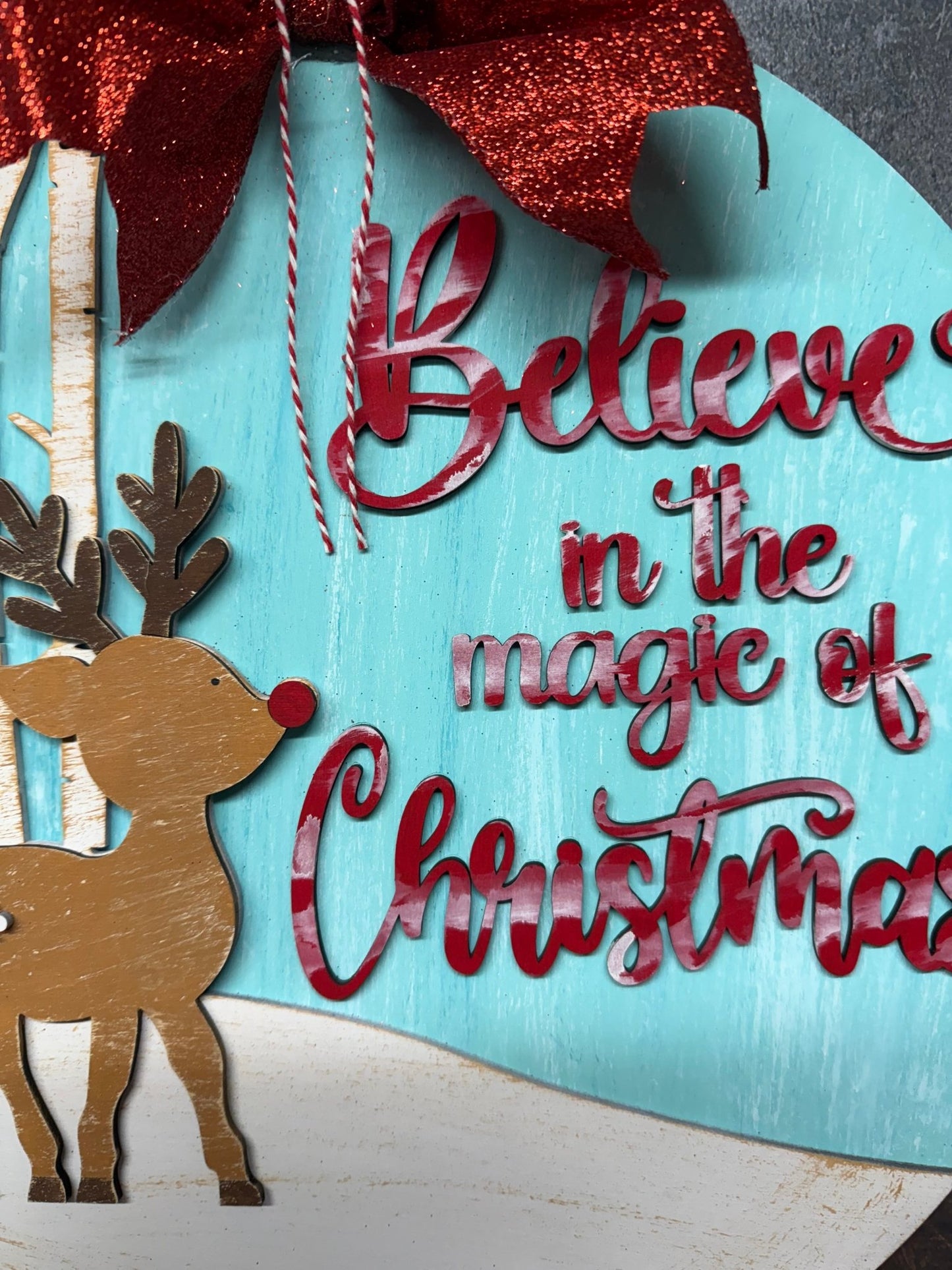 Believe in the Magic Hanger - Nifty Decor & More