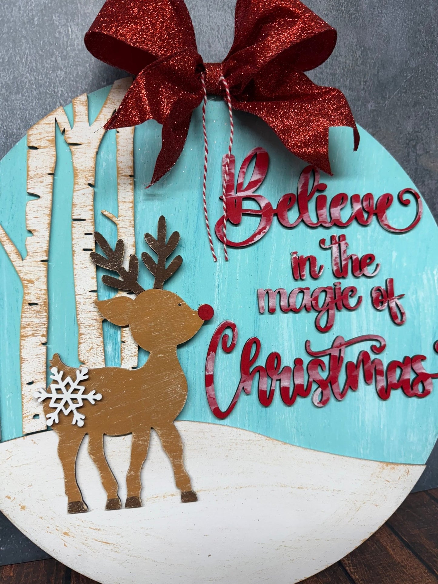 Believe in the Magic Hanger - Nifty Decor & More