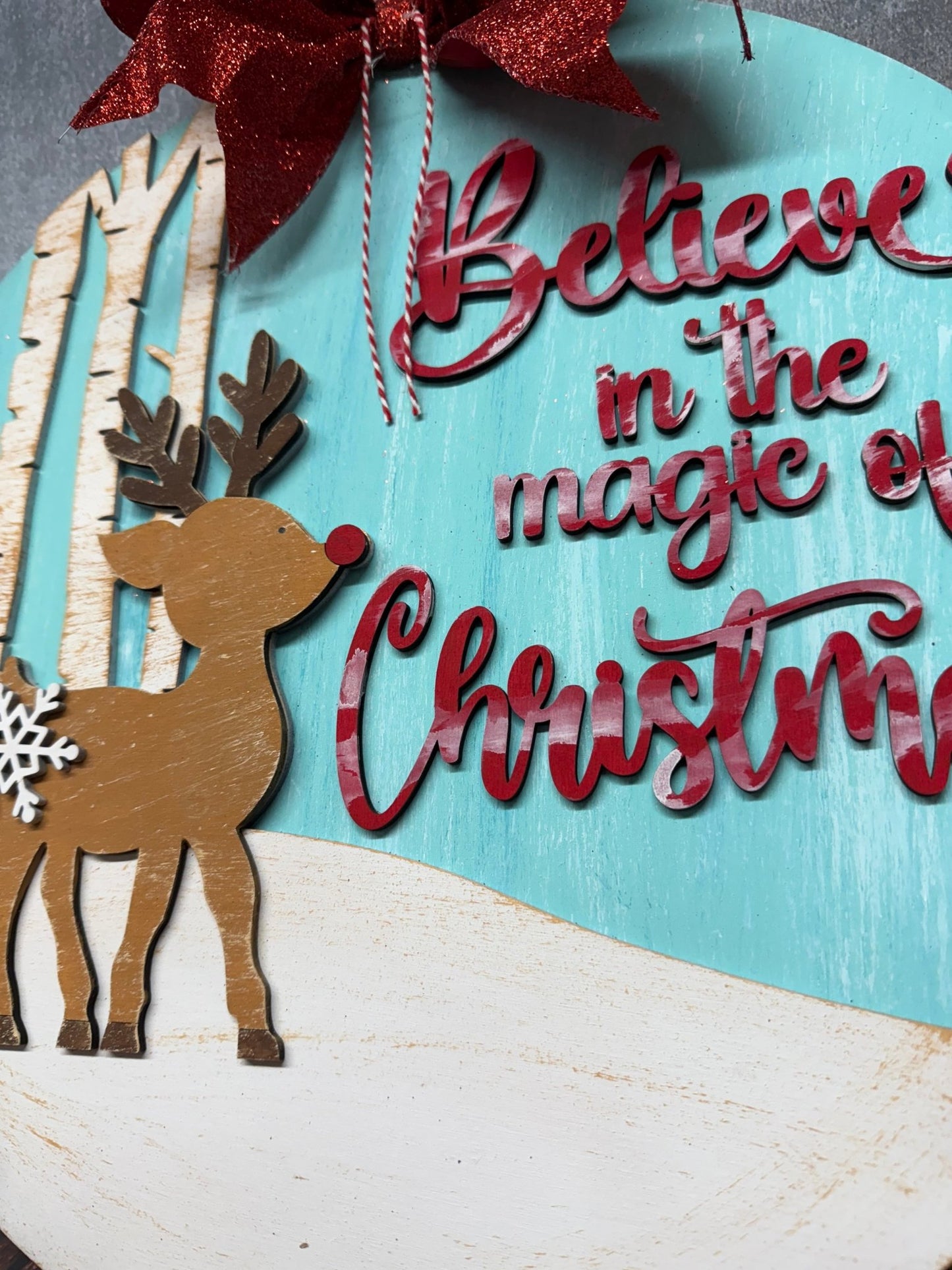 Believe in the Magic Hanger - Nifty Decor & More