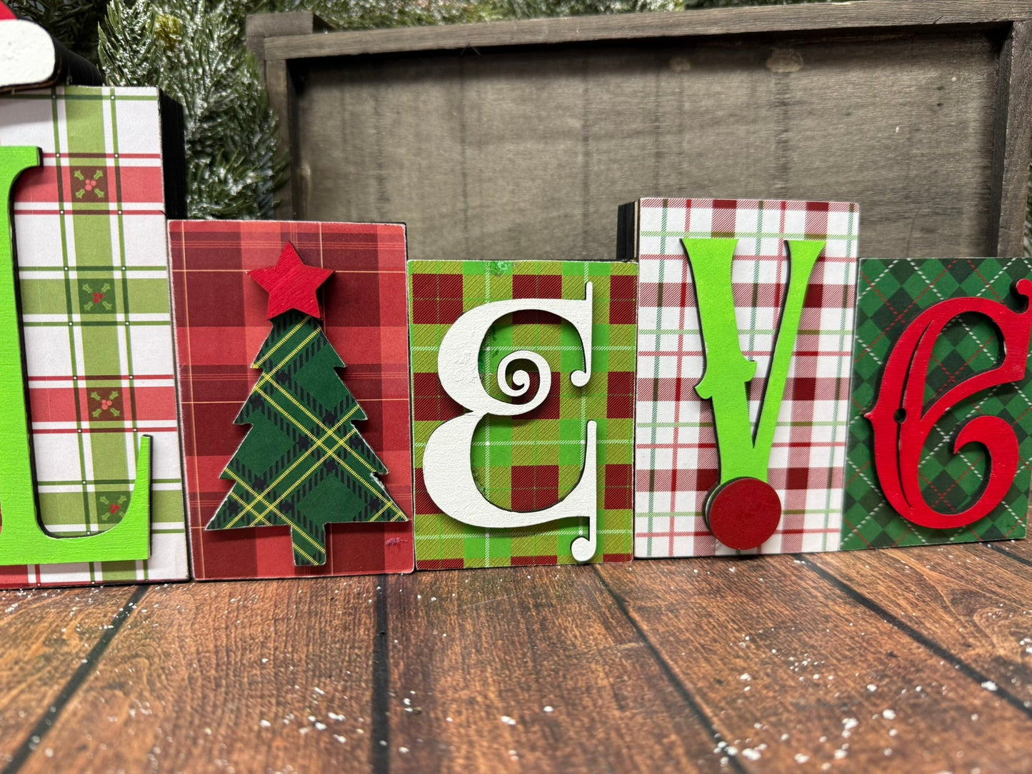 Believe Word Blocks - Nifty Decor & More