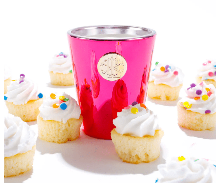 Birthday Cake Candle, 8oz Designer Box Luxury Scented Candle for Home Decor, Birthday Gift Idea Candle Holder