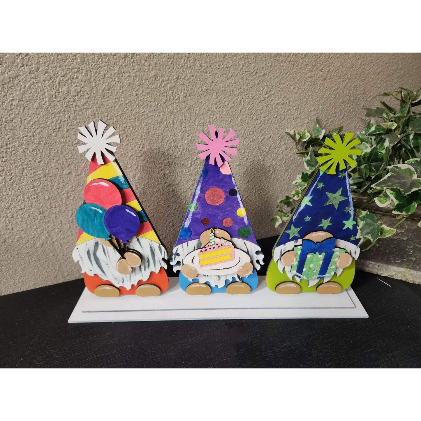 Birthday Gnomes Table decor