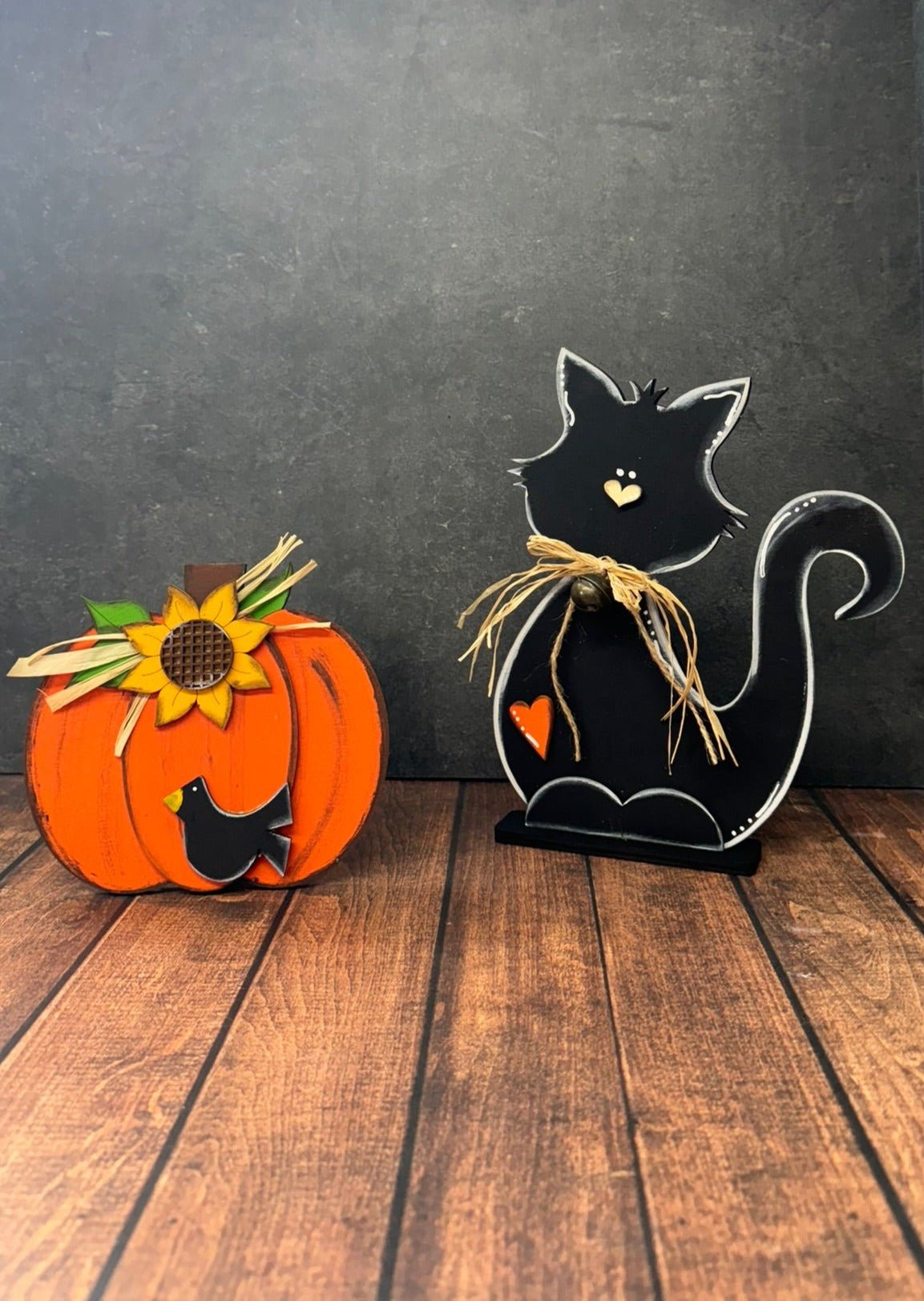 Black Cat Shelf Sitter - Nifty Decor & More