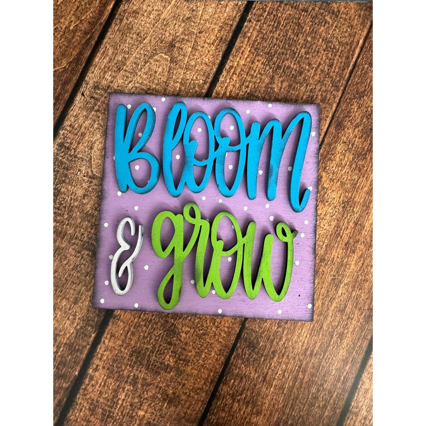 Bloom & Grow Leaning Sandwich Board Tiles - Set 5 PC Interchangeable Leaning Sandwich Boards