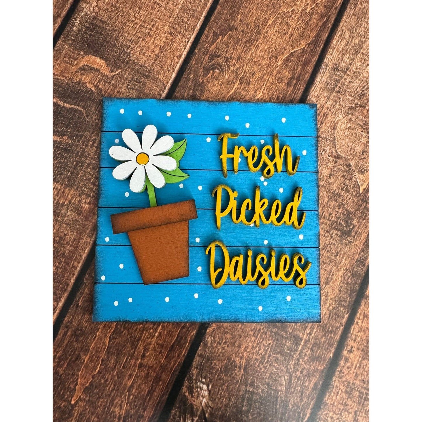 Bloom & Grow Leaning Sandwich Board Tiles - Set 5 PC Interchangeable Leaning Sandwich Boards