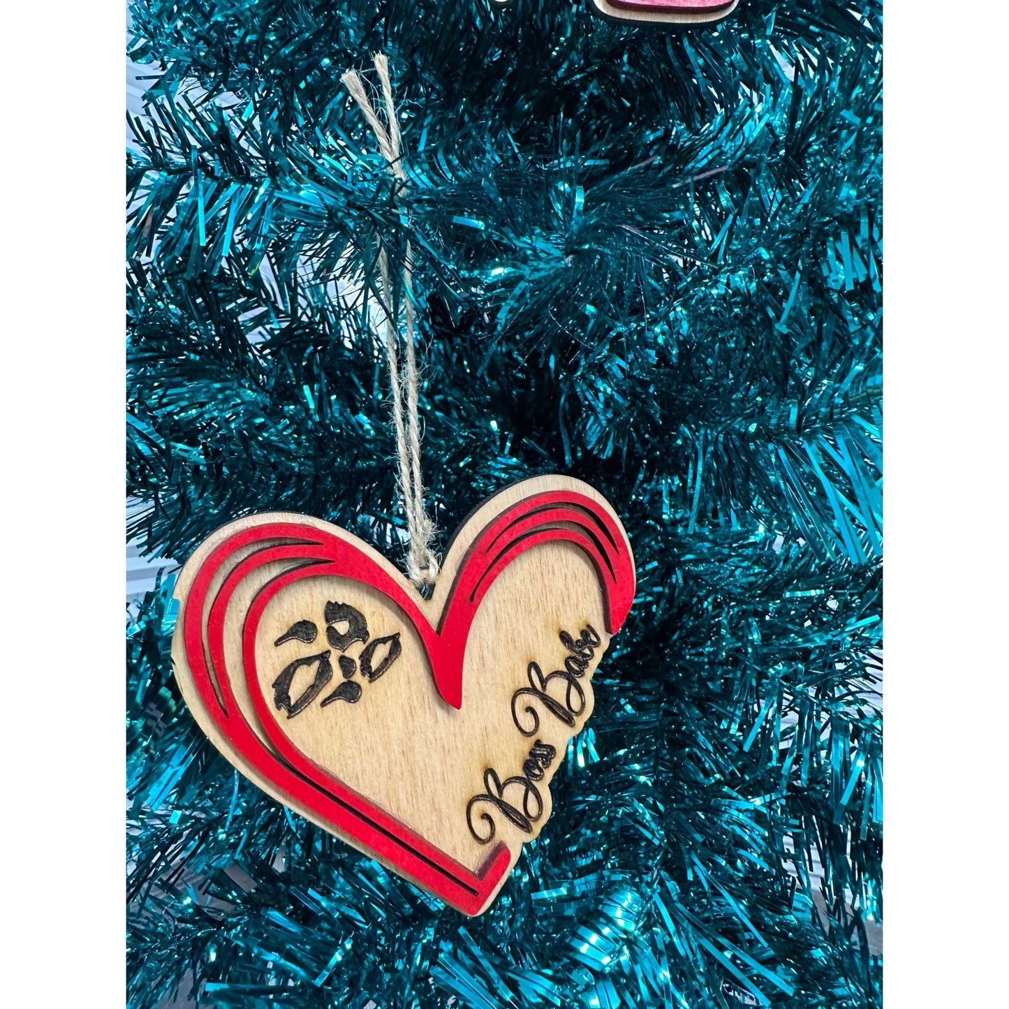 Boss Babe Ornaments | Trendy Lady Christmas Decorations | Gift for Women, Office Decor, Holiday Ornament, Fun & Stylish Decor - Nifty Decor & More