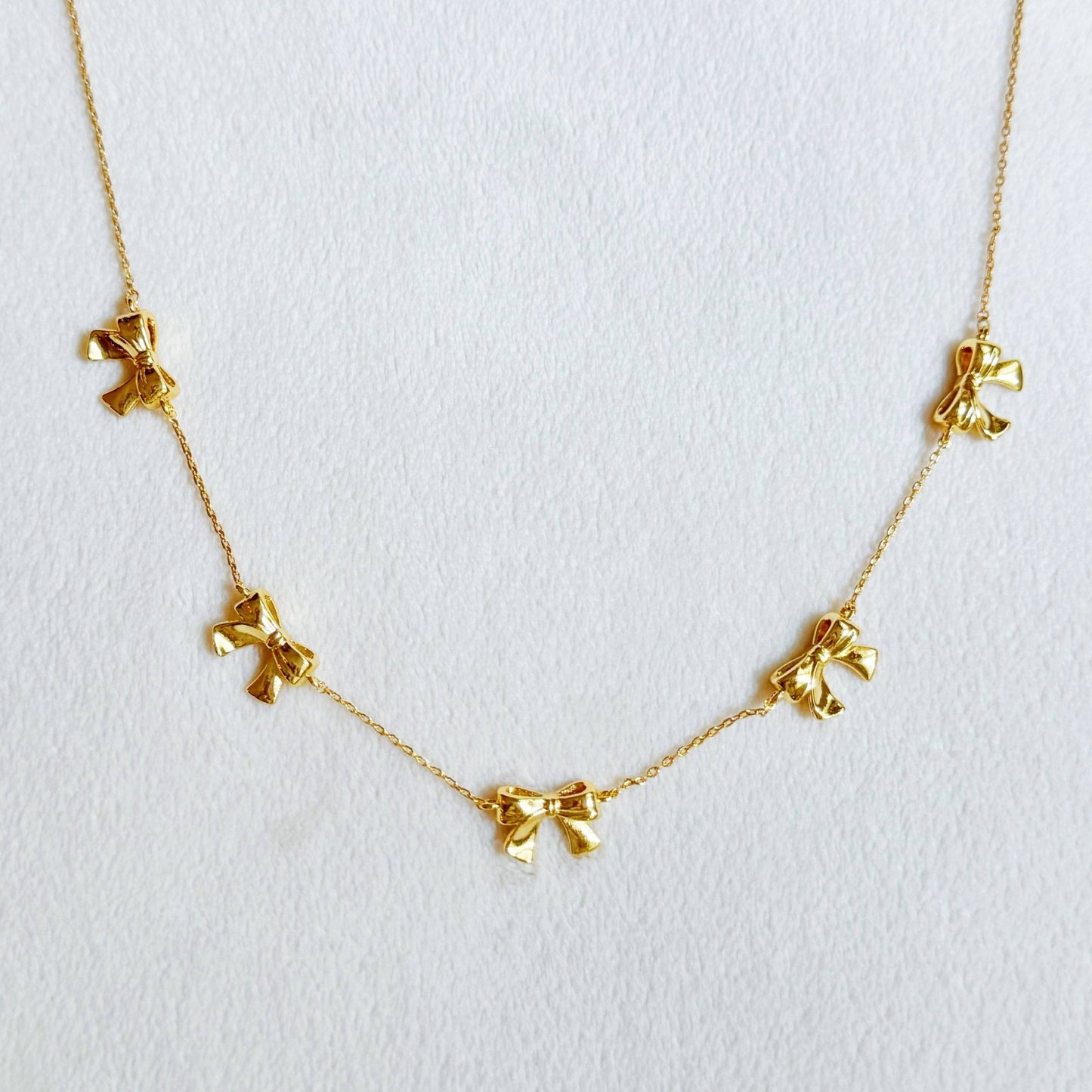 Bow Festival Necklace, Chic Girly Jewelry, Stylish Accessory for Summer Events, Perfect Gift for Her - Nifty Decor & More