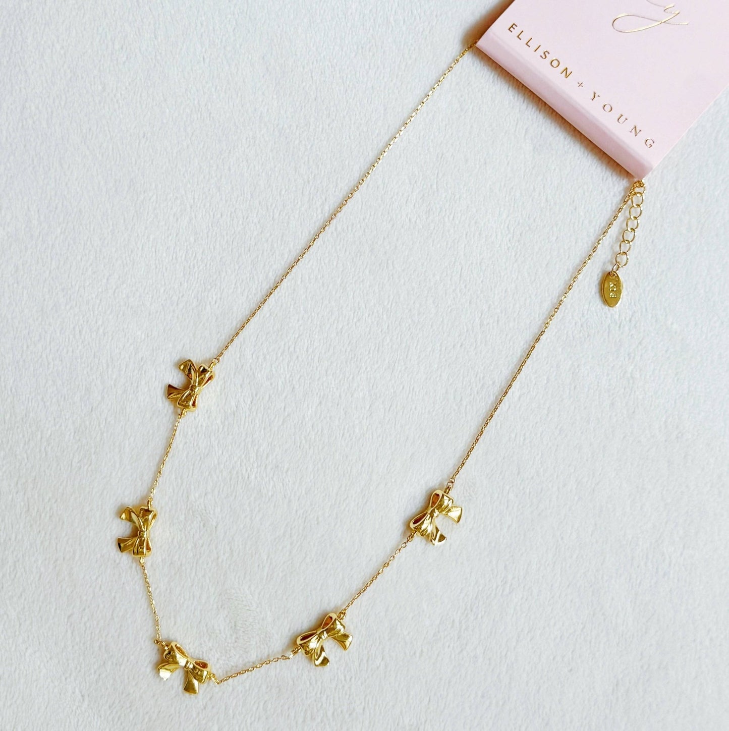 Bow Festival Necklace, Chic Girly Jewelry, Stylish Accessory for Summer Events, Perfect Gift for Her - Nifty Decor & More