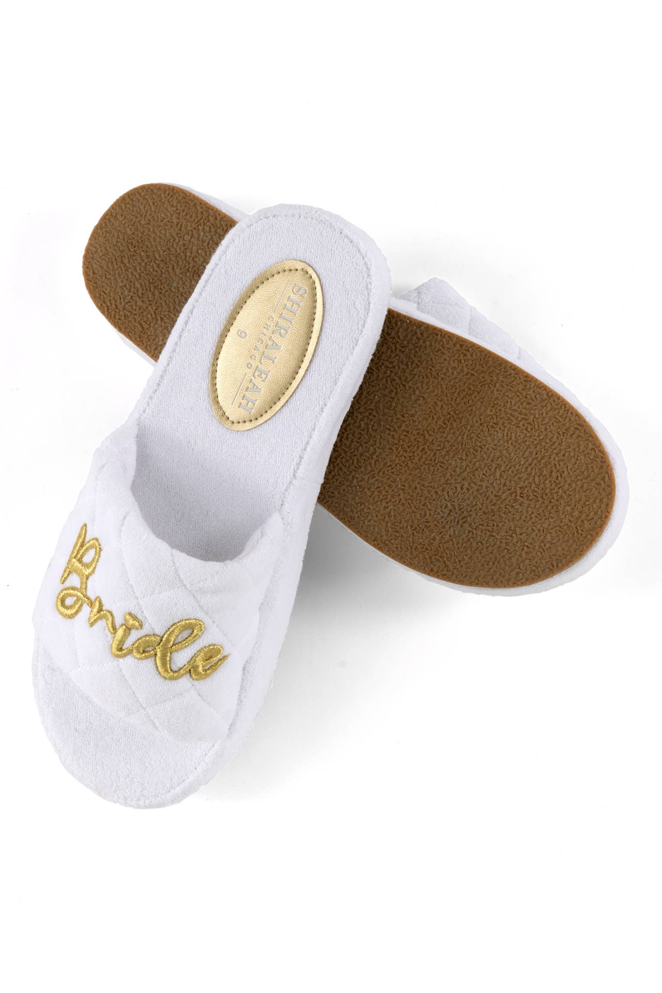 Bride Pool Slides, Stylish White Wedding Footwear for Poolside & Honeymoon, Fabulous Gift for Bride-to-Be Slippers