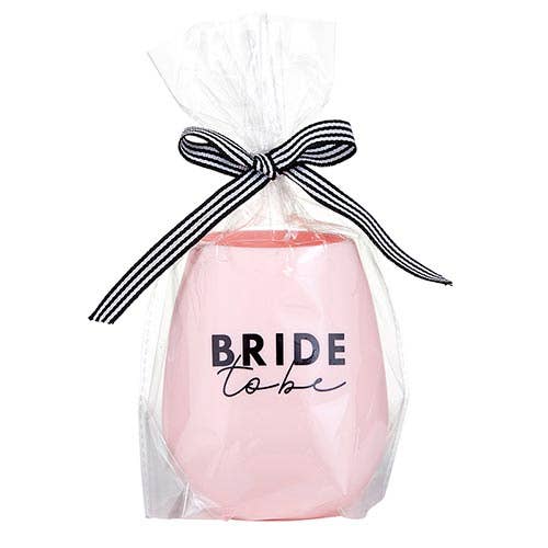 Bride to Be Silicone Wine Glass Tumblers