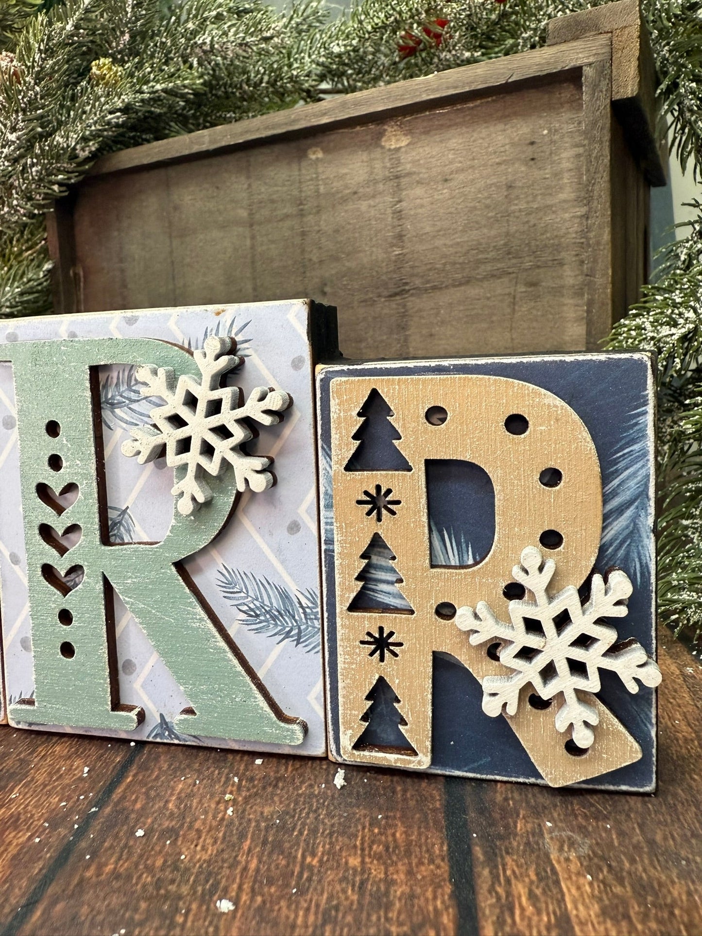 Brrr Word Block - Nifty Decor & More