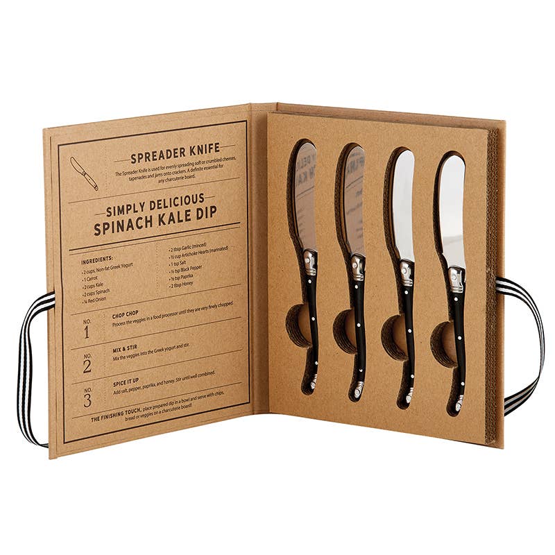 Charcuterie Spreaders Book Box - Nifty Decor & More