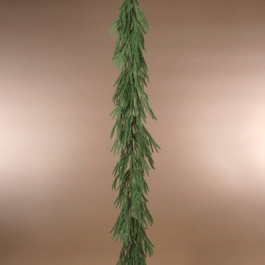 Christmas Holiday Real Touch Pine Garland 71"L Holiday Greenery Decor